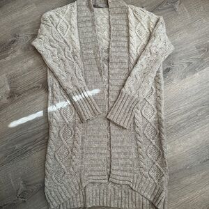 Athleta "All that Glitters" Cardigan Sweater